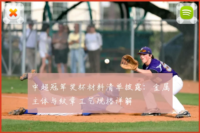 中超冠军奖杯材料清单披露：金属主体与纹章工艺规格详解